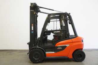 Használt targonca LINDE H 30 D 1202 DIESEL VIERRADFRONTSTAPLER (13068356)