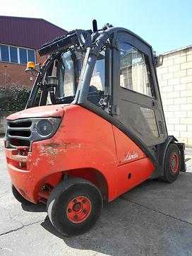 Használt targonca LINDE H-30D DIESEL VIERRADFRONTSTAPLER (12261459)
