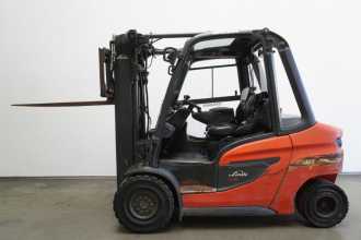 Használt targonca LINDE H 35 D 1202 DIESEL VIERRADFRONTSTAPLER (13035806)