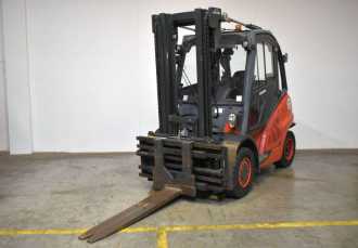 Használt targonca LINDE H 40 D EVO 394-02 DIESEL VIERRADFRONTSTAPLER (13068145) backdrop
