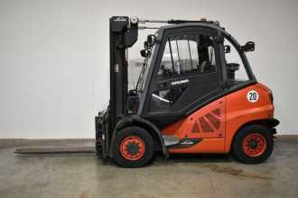 Használt targonca LINDE H 40 D EVO 394-02 DIESEL VIERRADFRONTSTAPLER (13068145)