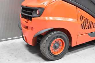 Használt targonca LINDE H 45 D - 02 /57282/ DIESEL VIERRADFRONTSTAPLER (13024141)