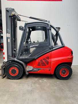 Használt targonca LINDE H 45 D-02 EVO 3B Kabine Triplex STVO DIESEL VIERRADFRONTSTAPLER (13051426)