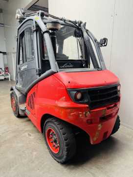 Használt targonca LINDE H 45 D-02 EVO 3B Kabine Triplex STVO DIESEL VIERRADFRONTSTAPLER (13051426)