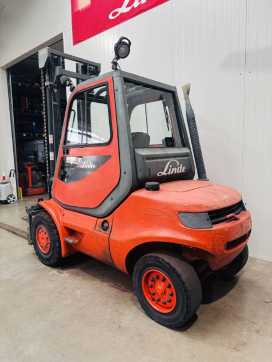 Használt targonca LINDE H 45 D-04 BR 352 Kabine Zinkenverstellgerät DIESEL VIERRADFRONTSTAPLER (13074821)
