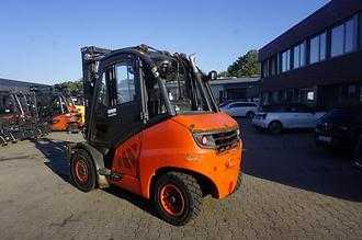 Használt targonca LINDE H 45D-02 - Triplex - 4.680 Stunden DIESEL VIERRADFRONTSTAPLER (13062243)