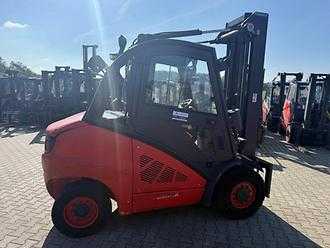 Használt targonca LINDE H 50 D  DIESEL VIERRADFRONTSTAPLER (13046573)
