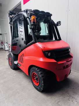 Használt targonca LINDE H 50 D-02/600 EVO 3B Kabine STVO Klima ZVG DIESEL VIERRADFRONTSTAPLER (13036794)