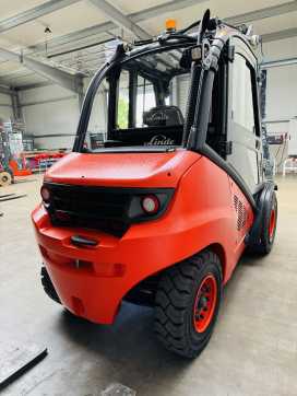 Használt targonca LINDE H 50 D-02/600 EVO 3B Kabine ZVG DIESEL VIERRADFRONTSTAPLER (13040697)