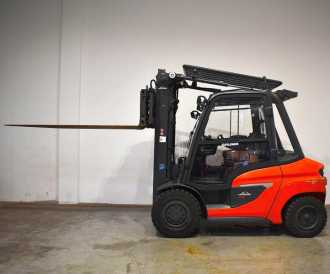 Használt targonca LINDE H 50 D/600 1204-01 DIESEL VIERRADFRONTSTAPLER (12961618)