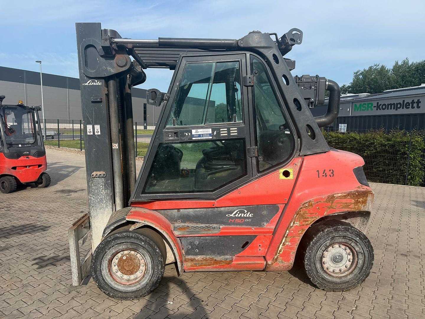 Használt targonca LINDE H 50 D EVO DIESEL VIERRADFRONTSTAPLER (13050911)