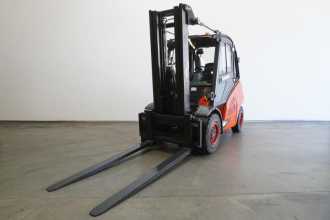 Használt targonca LINDE H 50 D EVO 394-02 DIESEL VIERRADFRONTSTAPLER (13021722) backdrop