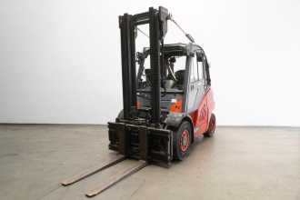 Használt targonca LINDE H 50 D EVO 394-02 DIESEL VIERRADFRONTSTAPLER (13053263) backdrop