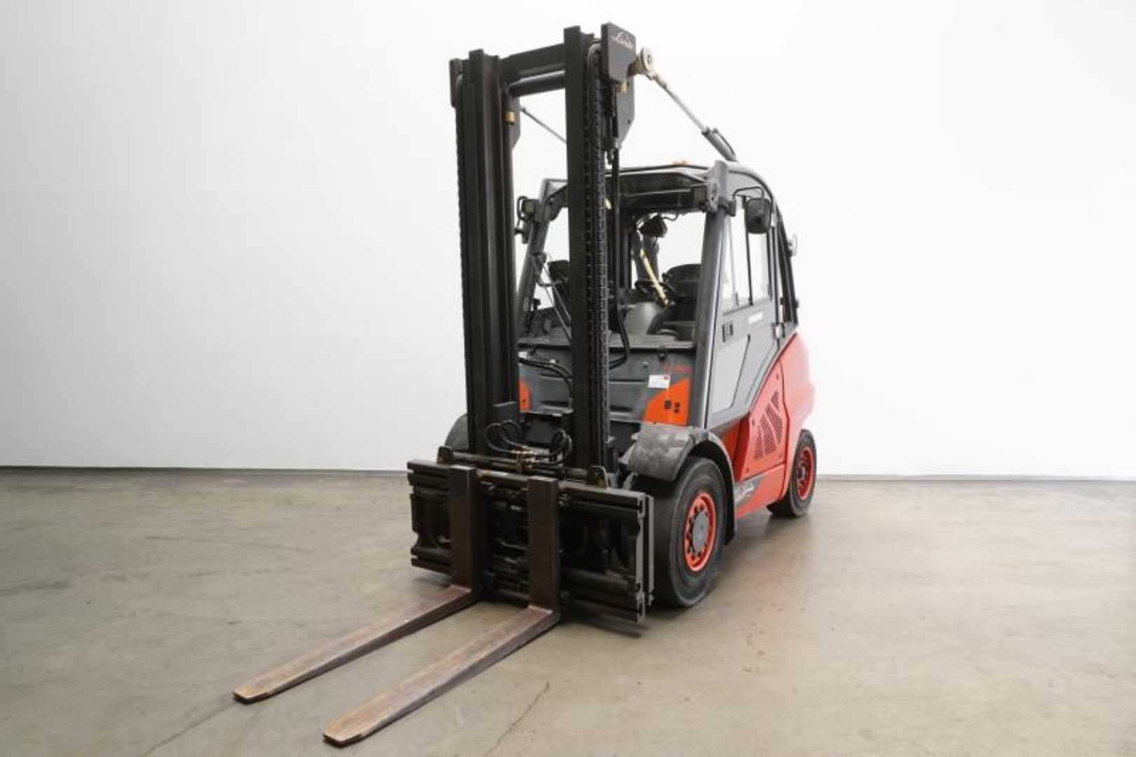 Használt targonca LINDE H 50 D EVO 394-02 DIESEL VIERRADFRONTSTAPLER (13053263)