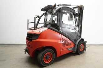 Használt targonca LINDE H 50 D EVO 394-02 DIESEL VIERRADFRONTSTAPLER (13053263)