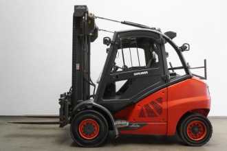 Használt targonca LINDE H 50 D EVO 394-02 DIESEL VIERRADFRONTSTAPLER (13053263)
