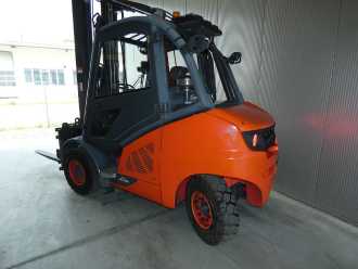 Használt targonca LINDE H 50 D EVO DIESEL VIERRADFRONTSTAPLER (13076019)