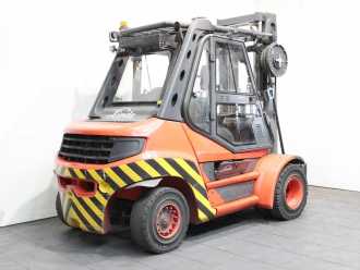 Használt targonca LINDE H 70 D-02 396 DIESEL VIERRADFRONTSTAPLER (13048760)