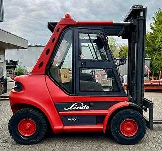 Használt targonca LINDE H 70 D DIESEL VIERRADFRONTSTAPLER (13007224)