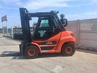 Használt targonca LINDE H 70D DIESEL VIERRADFRONTSTAPLER (13052738)