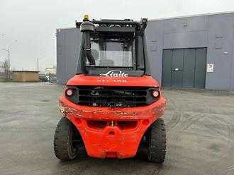 Használt targonca LINDE H 80 D-03/900 DIESEL VIERRADFRONTSTAPLER (13022910)