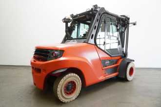 Használt targonca LINDE H 80 D/1100 EVO 396-03 DIESEL VIERRADFRONTSTAPLER (13076113)