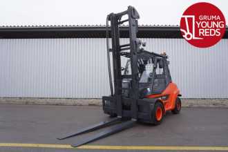 Használt targonca LINDE H 80 D/900 EVO 396-03 DIESEL VIERRADFRONTSTAPLER (13021250) backdrop
