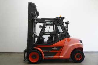 Használt targonca LINDE H 80 D/900 EVO 396-03 DIESEL VIERRADFRONTSTAPLER (13073317)