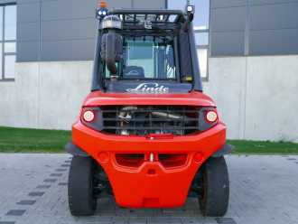 Használt targonca LINDE H 80D-03/900 DIESEL VIERRADFRONTSTAPLER (12734005)