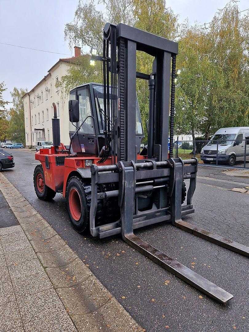 Használt targonca LINDE H140 DIESEL VIERRADFRONTSTAPLER (12862410)