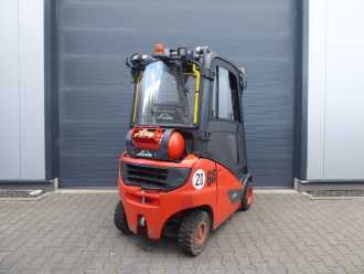 Használt targonca LINDE H14T-01 GAS VIERRADFRONTSTAPLER (13069411)