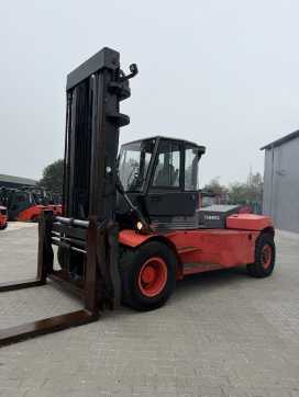 Használt targonca LINDE H160/02 DIESEL VIERRADFRONTSTAPLER (13071982) backdrop