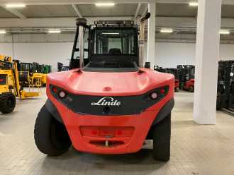 Használt targonca LINDE H160D/1200 DIESEL VIERRADFRONTSTAPLER (12996661)