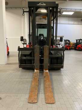 Használt targonca LINDE H160D/1200 DIESEL VIERRADFRONTSTAPLER (12996661)