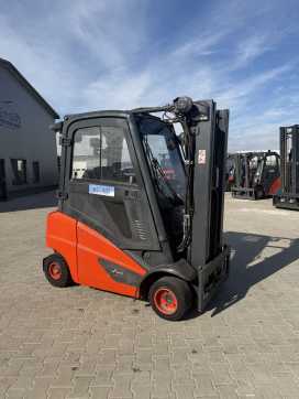 Használt targonca LINDE H18D-002 WEITERE VIERRADFRONTSTAPLER (13069204)