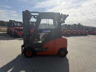 Használt targonca LINDE H18D-002 WEITERE VIERRADFRONTSTAPLER (13069204)