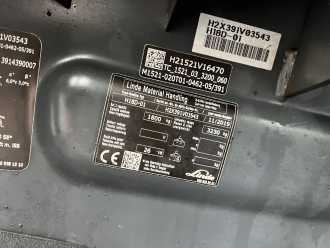 Használt targonca LINDE H18D-01 DIESEL VIERRADFRONTSTAPLER (13059454)