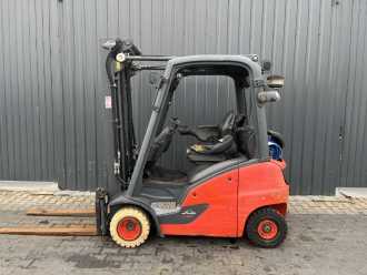 Használt targonca LINDE H18T-01 GAS VIERRADFRONTSTAPLER (13037640)