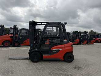 Használt targonca LINDE H20D-01/600 1202 DIESEL VIERRADFRONTSTAPLER (13066512)