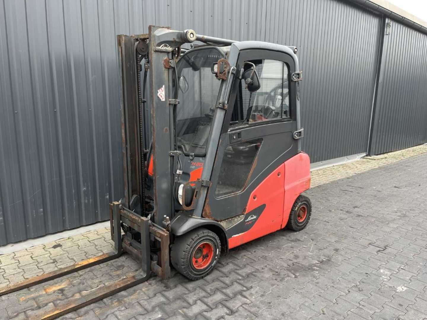 Használt targonca LINDE H20D-01 DIESEL VIERRADFRONTSTAPLER (13074870)