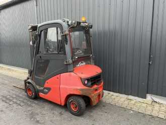 Használt targonca LINDE H20D-01 DIESEL VIERRADFRONTSTAPLER (13074870)