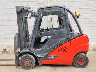 Használt targonca LINDE H20D-02/600 DIESEL VIERRADFRONTSTAPLER (13052546)