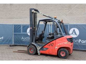Használt targonca LINDE H20D-02/600 DIESEL VIERRADFRONTSTAPLER (13062980)