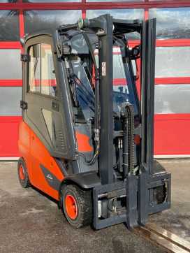 Használt targonca LINDE H20D-02 DIESEL VIERRADFRONTSTAPLER (13070711)