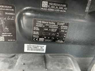 Használt targonca LINDE H20T-01 GAS VIERRADFRONTSTAPLER (13065369)