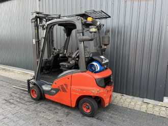 Használt targonca LINDE H20T-01 GAS VIERRADFRONTSTAPLER (13065370)