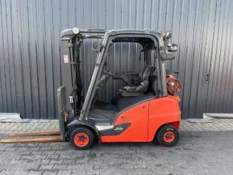 Használt targonca LINDE H20T-01 GAS VIERRADFRONTSTAPLER (13065961)