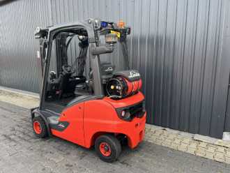 Használt targonca LINDE H20T-01 GAS VIERRADFRONTSTAPLER (13065964)
