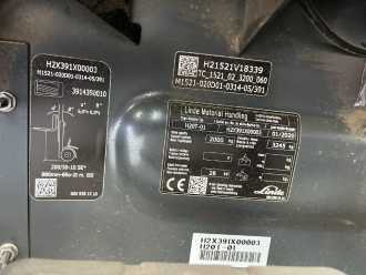 Használt targonca LINDE H20T-01 GAS VIERRADFRONTSTAPLER (13066303)
