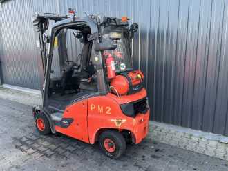 Használt targonca LINDE H20T-01 GAS VIERRADFRONTSTAPLER (13072653)